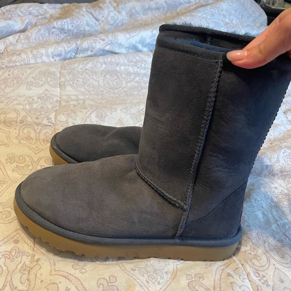 Navy blue Short Uggs- Size 8